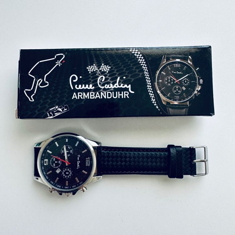 Armbanduhren Uhr Pierre Cardin Wunderschöne Herren Armbanduhr