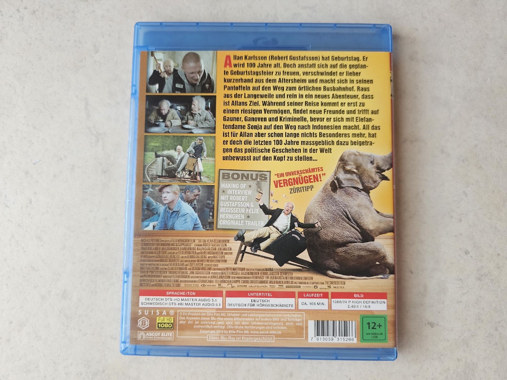 Tous les DVDs: Der Hundertjährige  /  Bluray  – D'occasion à Schneisingen par backstore24 1