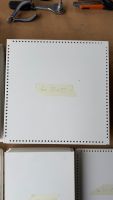6x USM Haller 35 x 35 Blech Reinweiss