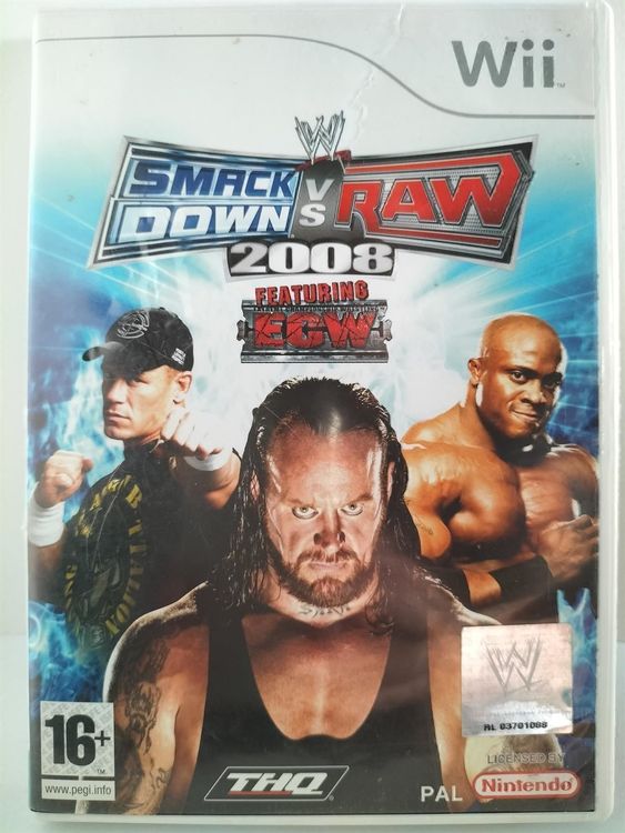 WWE Smackdown Vs. Raw 2008 (Wii) | Kaufen Auf Ricardo