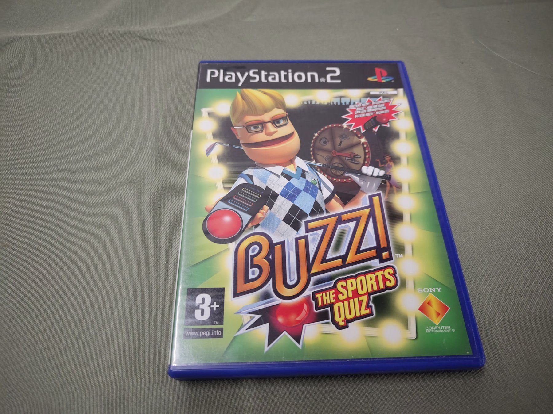 Sony Spiele: Jeu PS2 Buzz!: The Sports Quiz – Gebraucht aus Saxon von dan_drn5