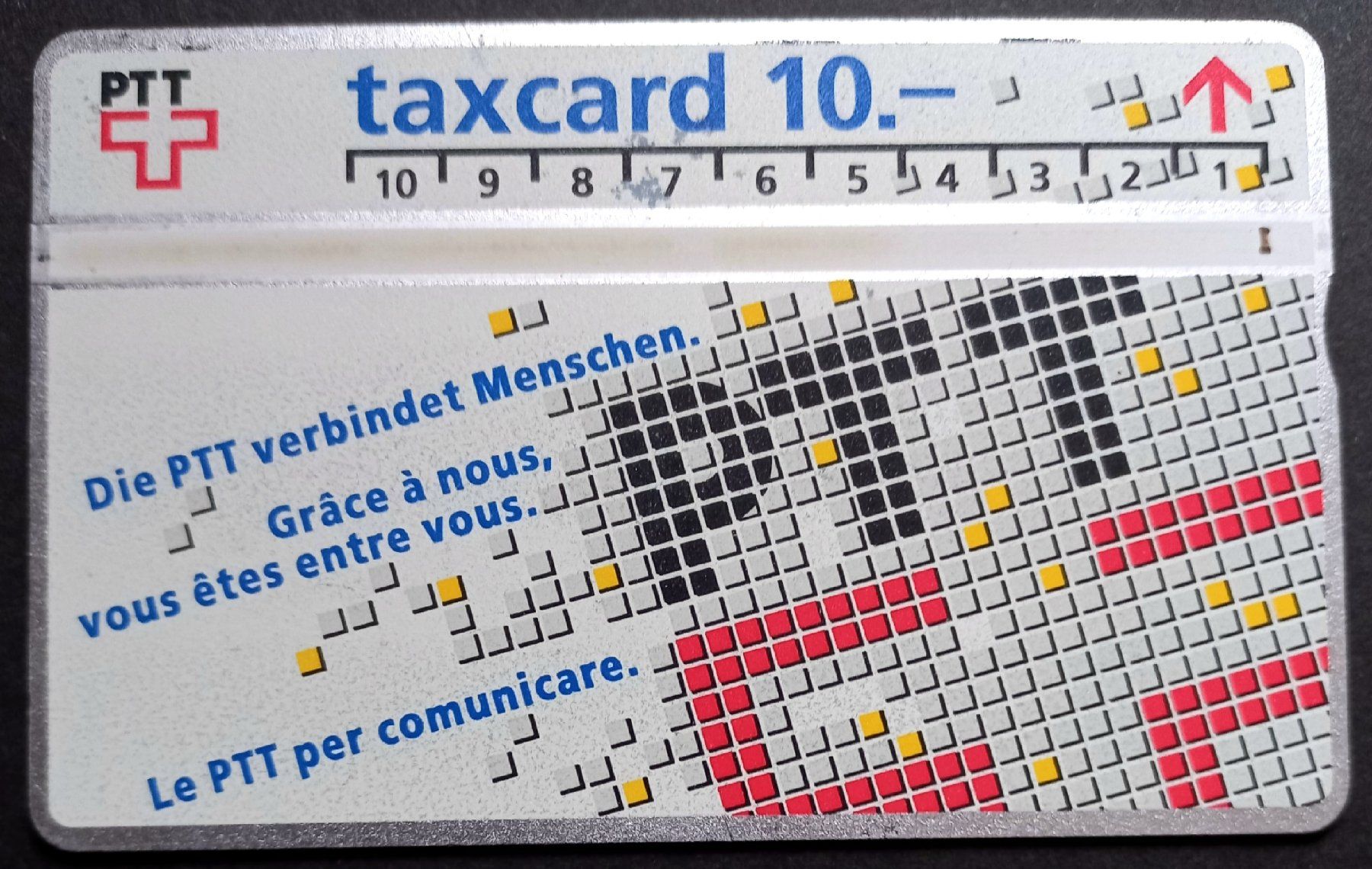 Swisscom Schede telefoniche: Taxcard - PTT - CH – Usato da Niederuzwil venduto da lubimaja