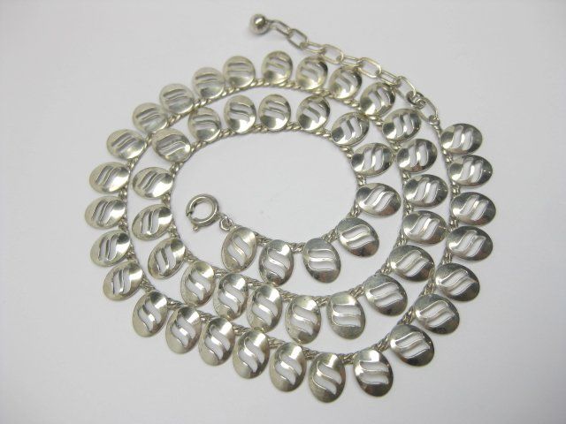 Catenine: Vintage Antik Kette Collier Silber 835 + MP – Usato da Ermatingen venduto da Decovin 3