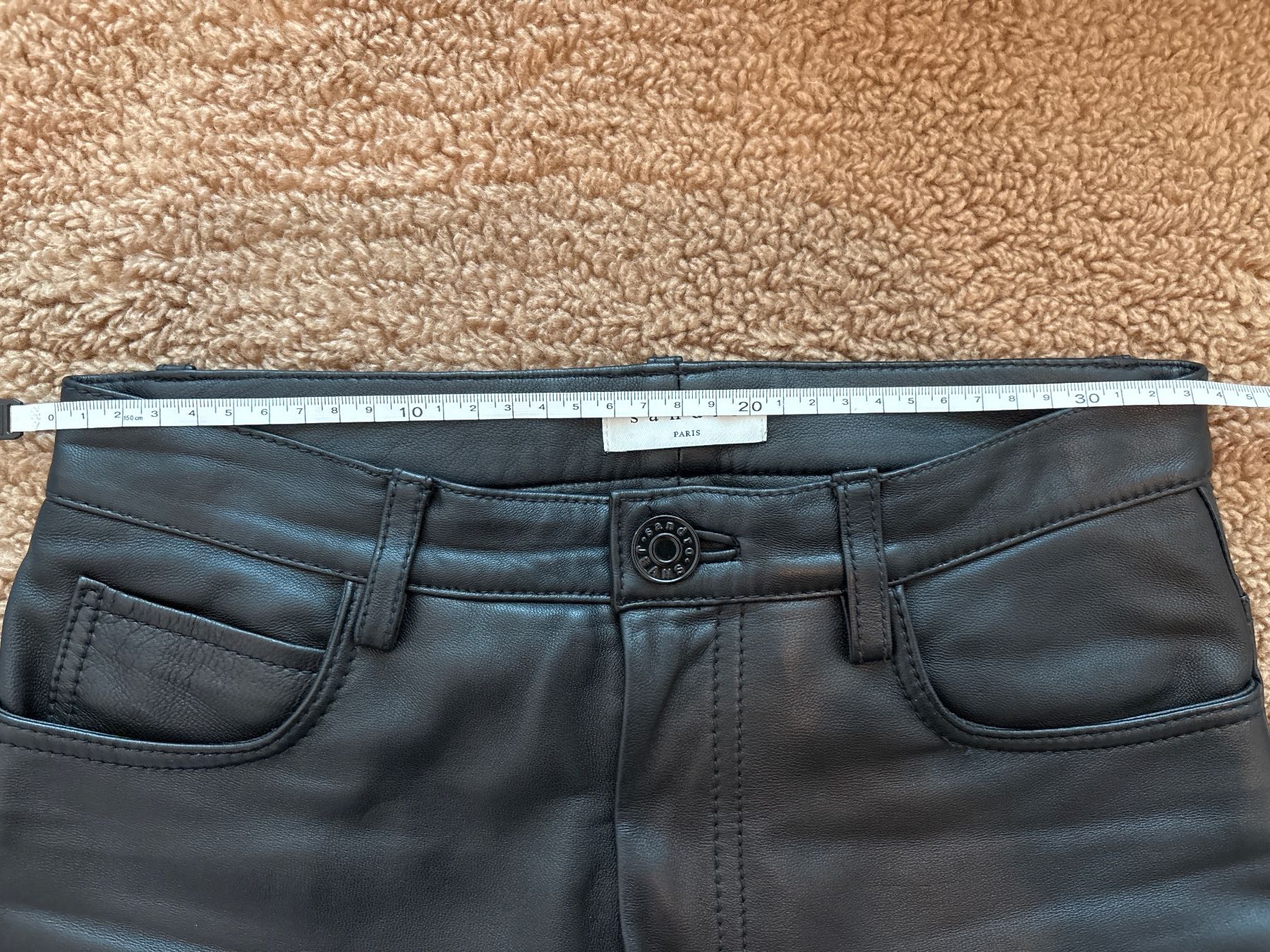 Sandro Pantaloni: SANDRO Lederhose schwarz Gr. 34 – Usato da Bottighofen venduto da lwa_11686 6