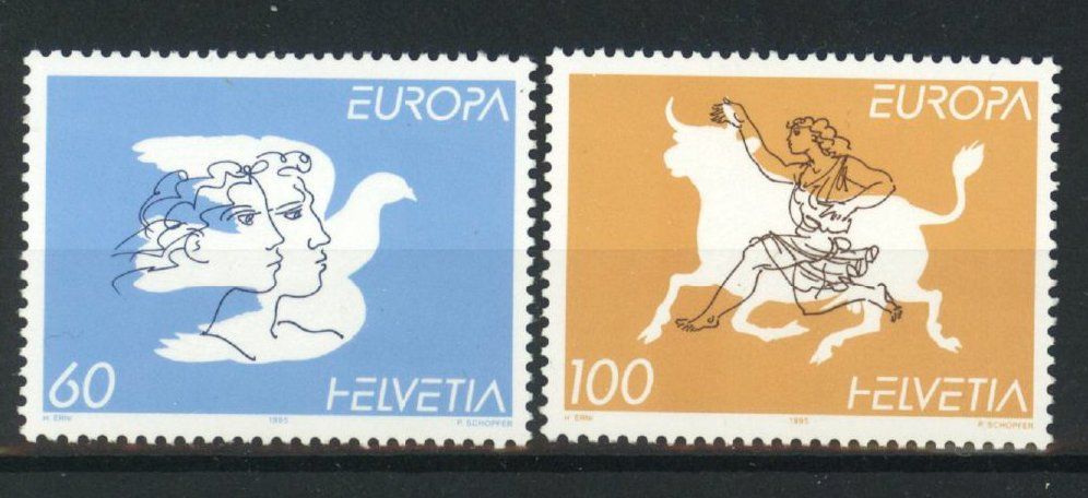 Tous les timbres: 1995, Europa ** (1) – D'occasion à Willisau par Vollstempel