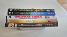 DVD-Sammlung Kinderfilme & Komödien 5 Stk. guter Zustand