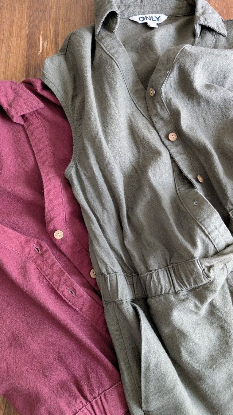 Only Jumpsuits: 2 Jumpsuits Rosa+Khaki XS – D'occasion à Zürich par adormideras 2
