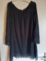 Kleid schwarz mit Spitze Grösse L guter Zustand