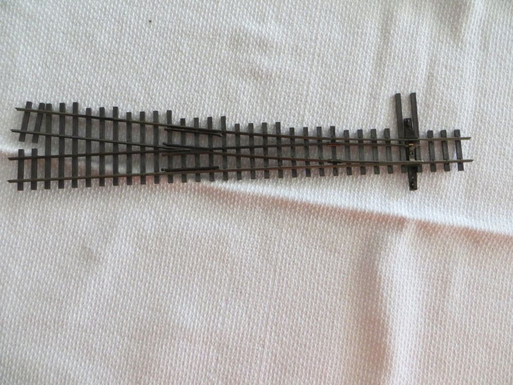 Bemo Super Rail, Code 70, Weiche rechts 9,5°, 268 mm, R 750 (Neu und ...