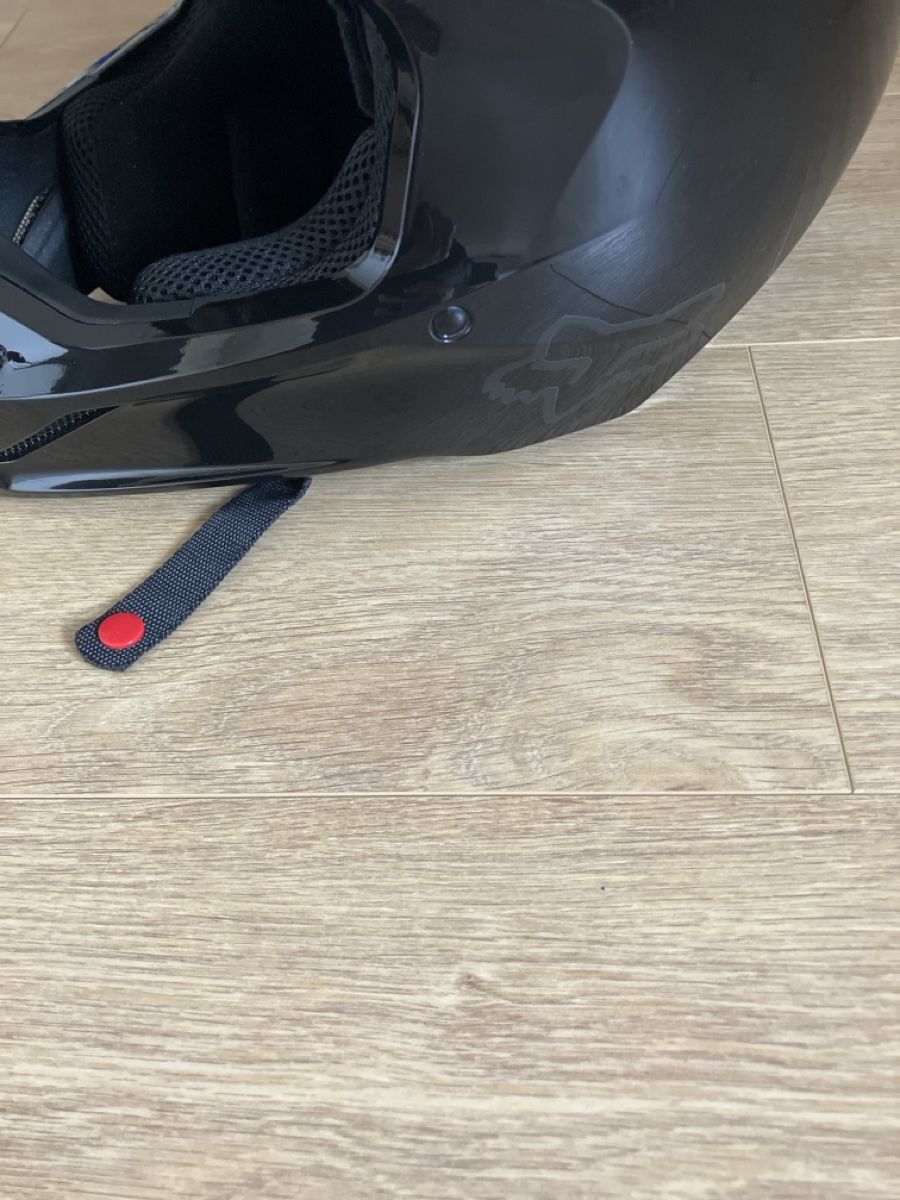 Fox Caschi & visiere: Fox Racing V1 Solid Gloss Black – Taille XL – Nuovo (secondo la descrizione) da Tramelan venduto da mar_jk8q 3