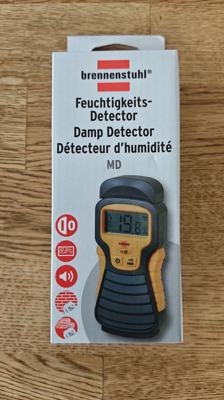 Misurare: Feuchtigkeits-Detector – Nuovo e nell'imballaggio originale da Arbon venduto da Cyrack