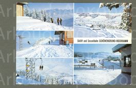 AK color Schönengrund AR 5-Bild Ski-Sesselbahn Hochham 1966