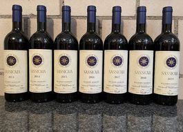 Sassicaia Vertikale 2013-2019