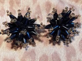 Vintage grosse topschicke Murano Ohrclips ca 60er Jahre