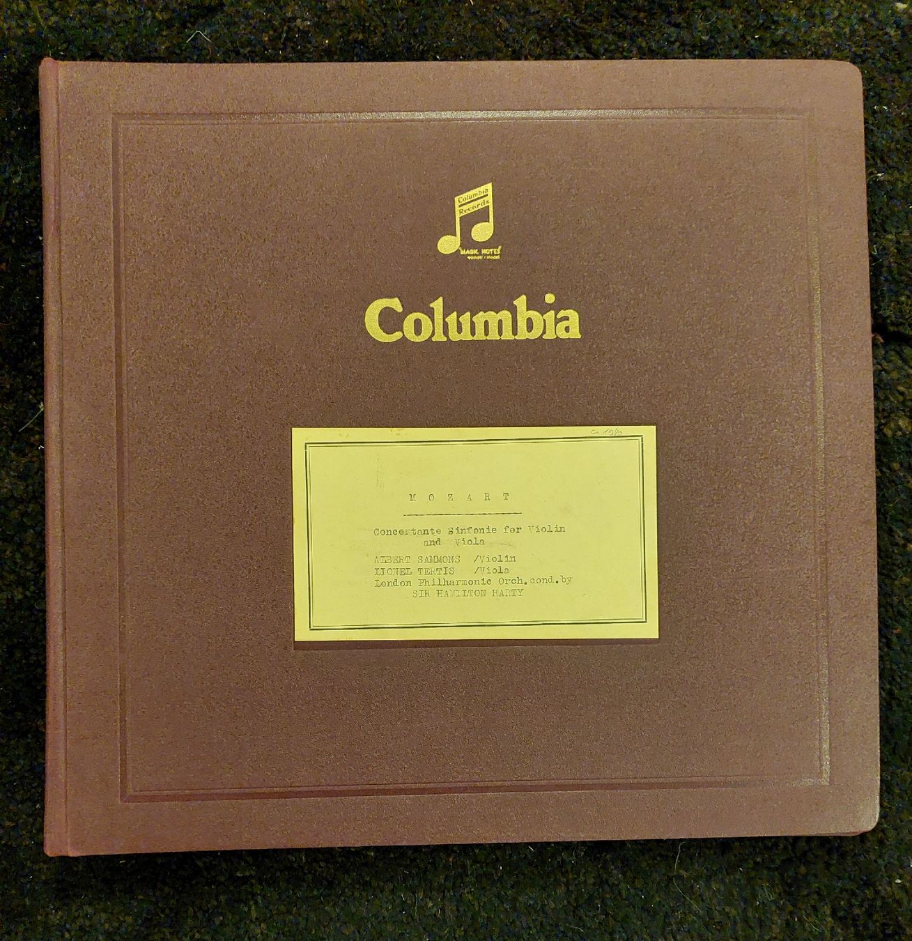 Dischi in vinile: 4 Schellackplatten mit Mozart Concertante, Sammons+Tertis – Usato da Zürich venduto da Cortin