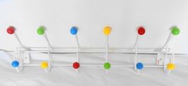 Sputnik Wandgarderobe von KARE DESIGN mit 12 bunten Haken