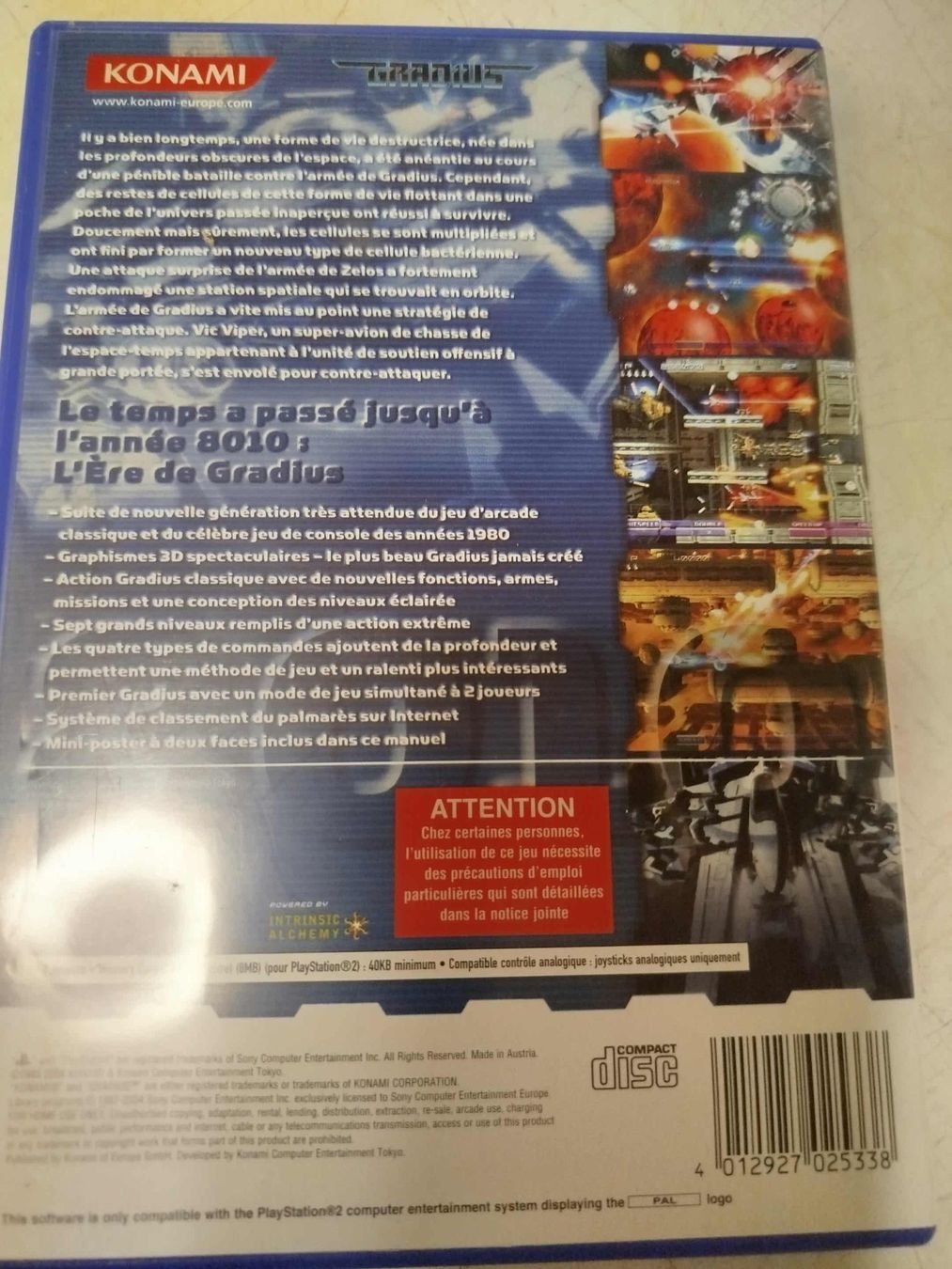 Sony Giochi: Ps 2 - Gradius – Usato da La Chaux-de-Fonds venduto da Emmaus2300CDF 1