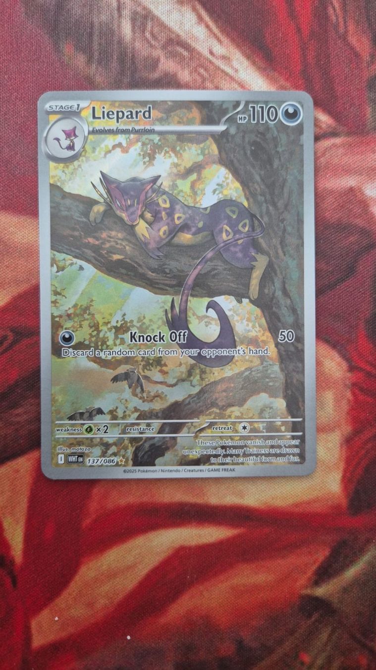 Pokémon Sammelbilder & Trading cards: Liepard #137 white flare (en) – Neu (gemäss Beschreibung) aus Hünenberg See von jos_d7d8