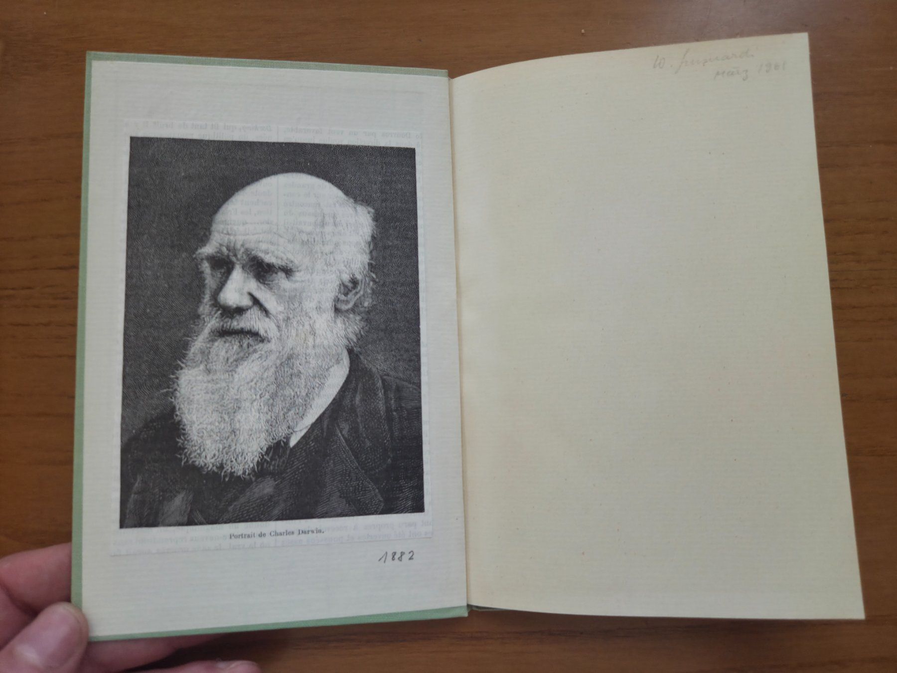 Libri: Charles Darwin: Leben & Werk | G. Heberer Kosmos 1959 – Usato da Aldesago venduto da lusuardi 4