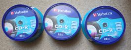 Verbatim CD-R Vinyl 3 Pack à 25 Stck.