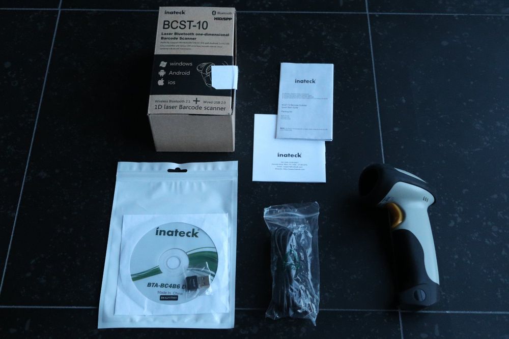 Wireless Bluetooth Barcode Scanner Inateck BCST10 Kaufen auf Ricardo