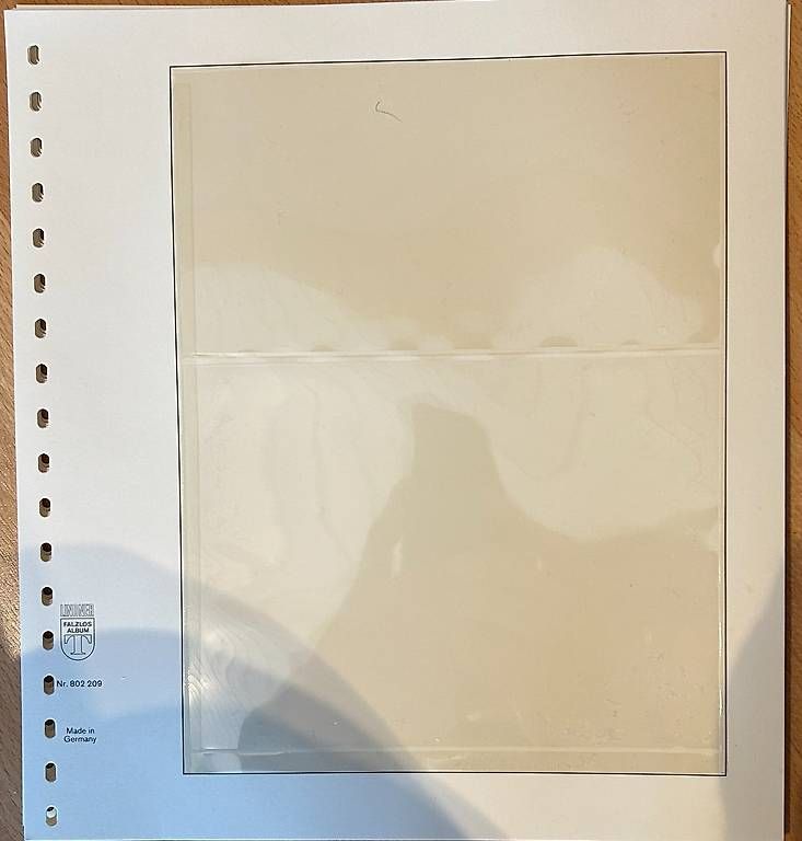 Schallplatten: Feuilles neutres complémentaires LINDNER-T paquet de 10 – Gebraucht aus Ecublens von achille1954 1