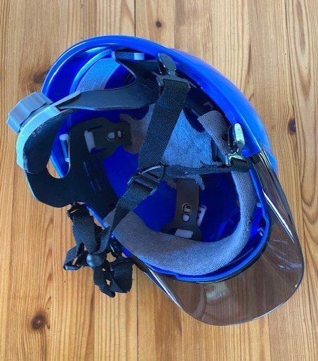 Protezione per viso e udito: Schutzhelm – Nuovo (secondo la descrizione) da Orselina venduto da Vrenegonde 2