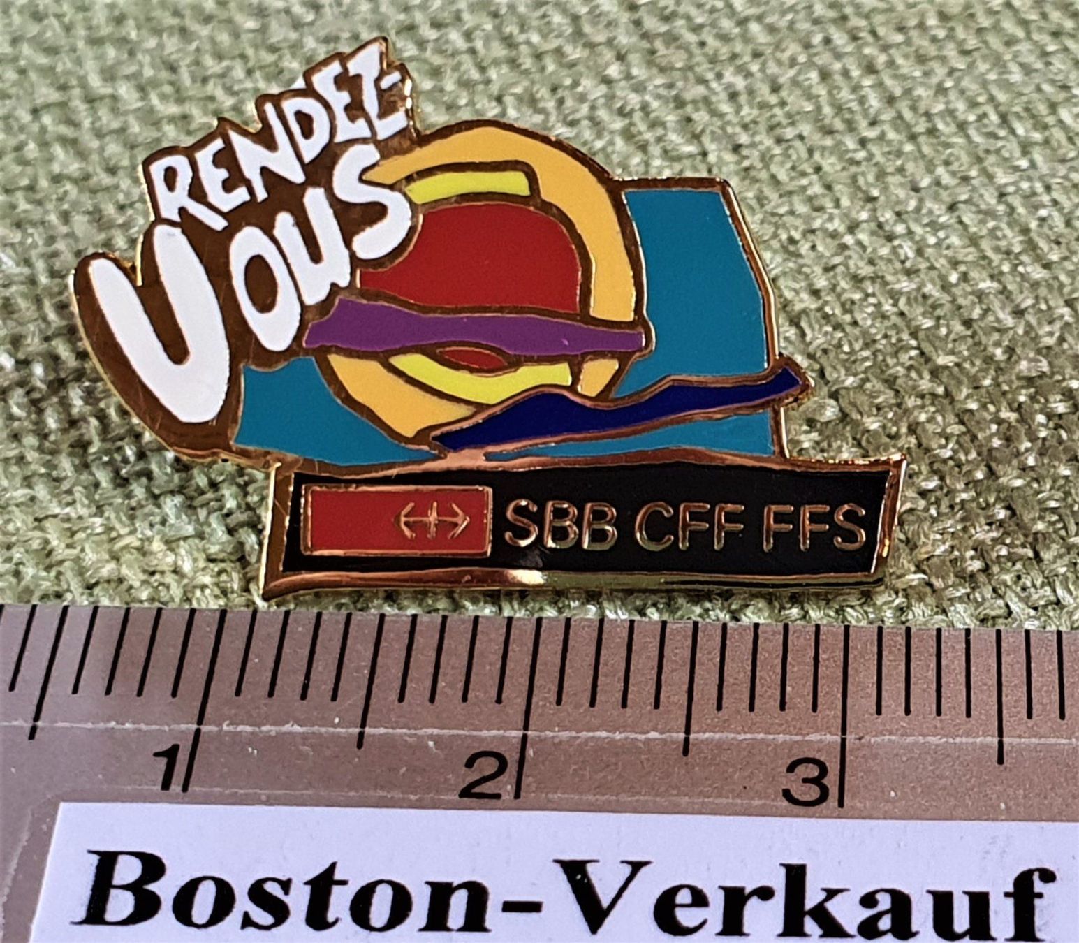 Spille: B594 - Pin SBB CFF FFS Rendez Vous – Usato da Reinach BL venduto da Boston-Verkauf 1