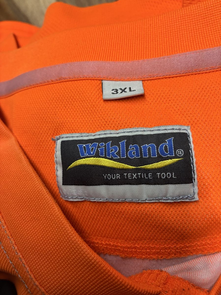 Wikland T-shirt: Oranges Sicherheits-T-Shirt – Usato da Melchtal venduto da Angie-1985 2