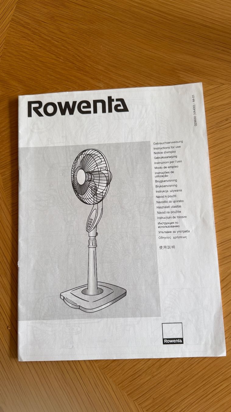 Rowenta Ventilateurs: Rowenta Standventilator – D'occasion à Basel par Boelleli69 1