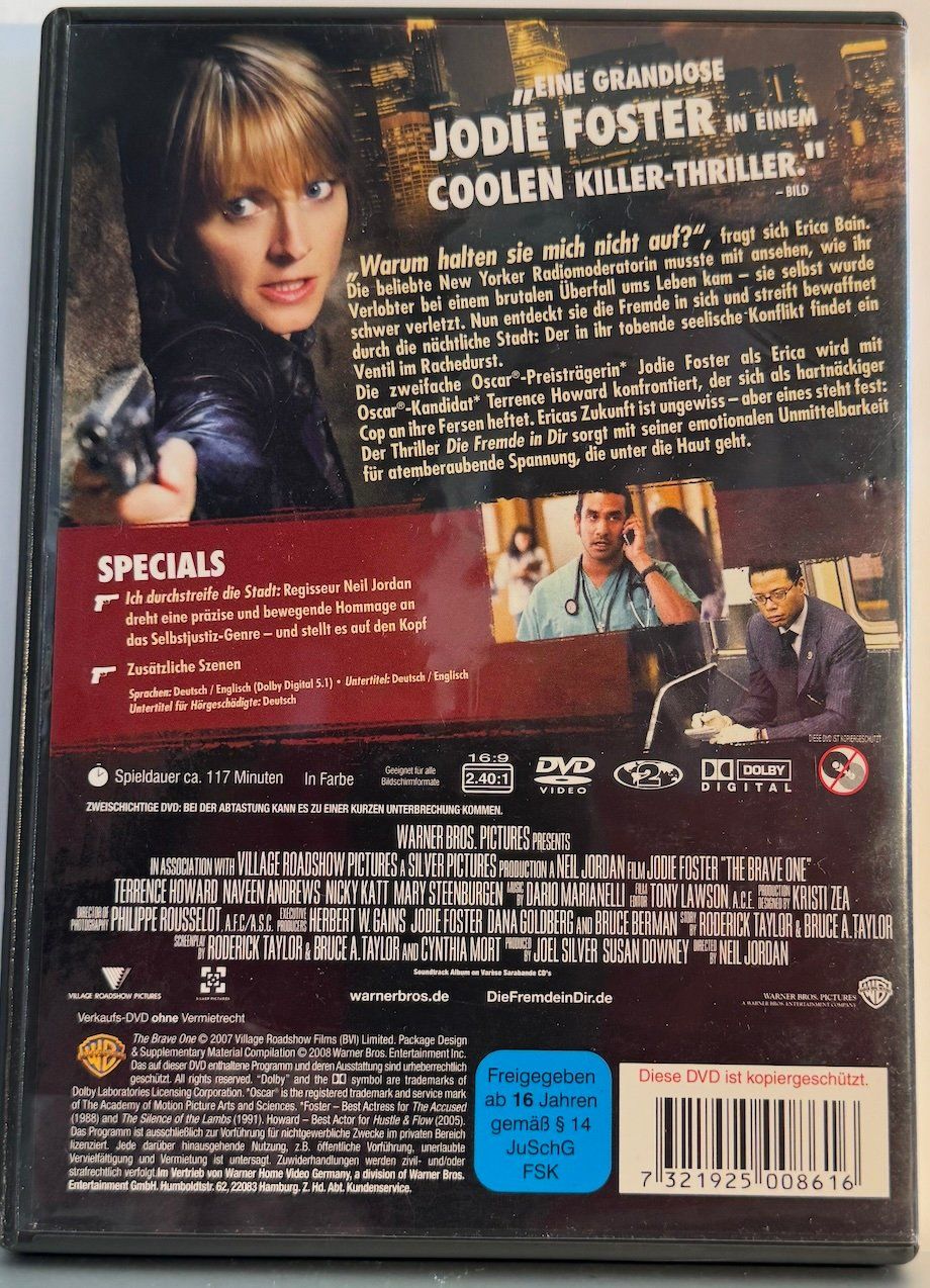 Alle DVDs: DVD DIE FREMDE IN DIR – Gebraucht aus Wisen von gigisna 2