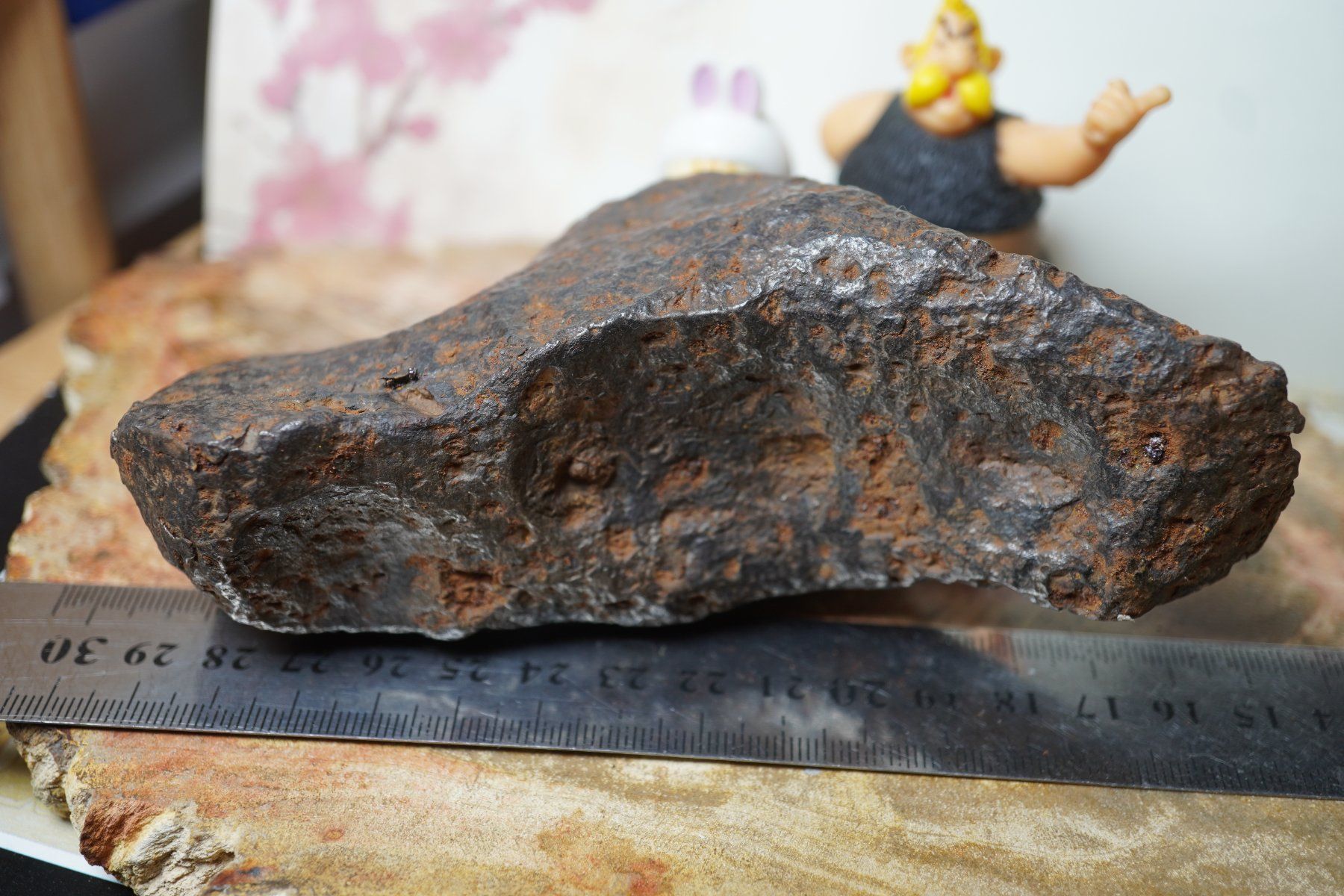 Minerali & Pietre curative: Campo De Cielo  1.286 Kg  Eisen Meteorit – Usato da Eschenbach SG venduto da topstone 8