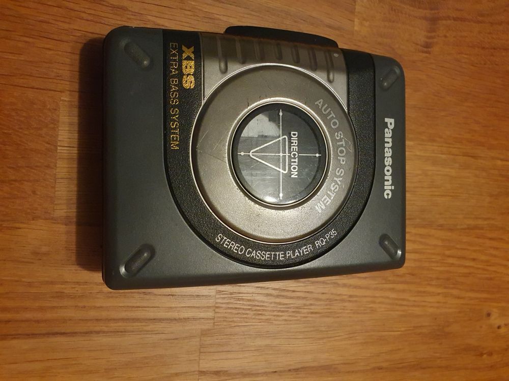 VINTAGE PANASONIC WALKMAN 1980 RQ-P35 LECTEUR CASSETTE Audio TESTÉ