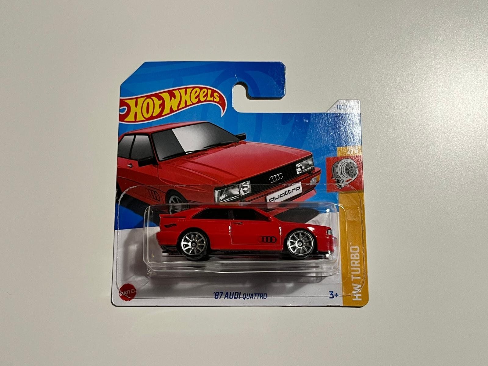 Hot Wheels Modellautos: Hot Wheels '87 Audi Quattro, Neu OVP – Neu und originalverpackt aus Seuzach von Lettuce10
