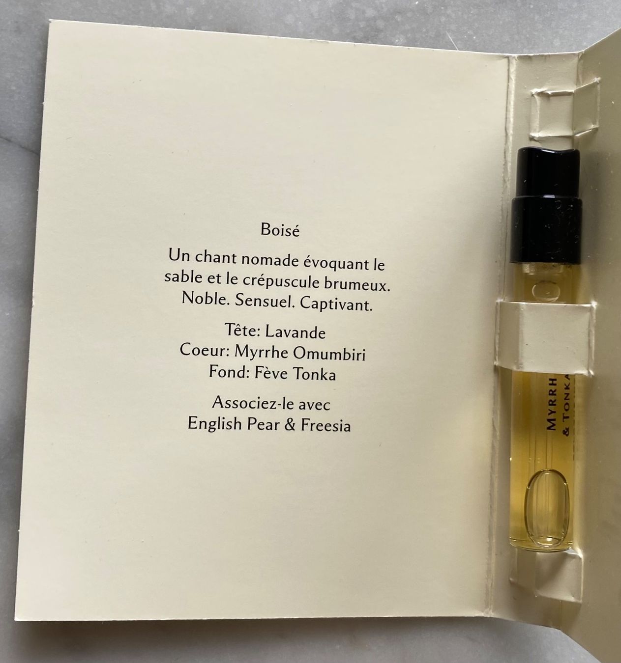 Jo Malone Profumi & Eau de Toilette: Jo Malone 2 Cologne Intense Parfum Muster à 1.5 ml – Nuovo (secondo la descrizione) da Basel venduto da Sun_Stars777 3