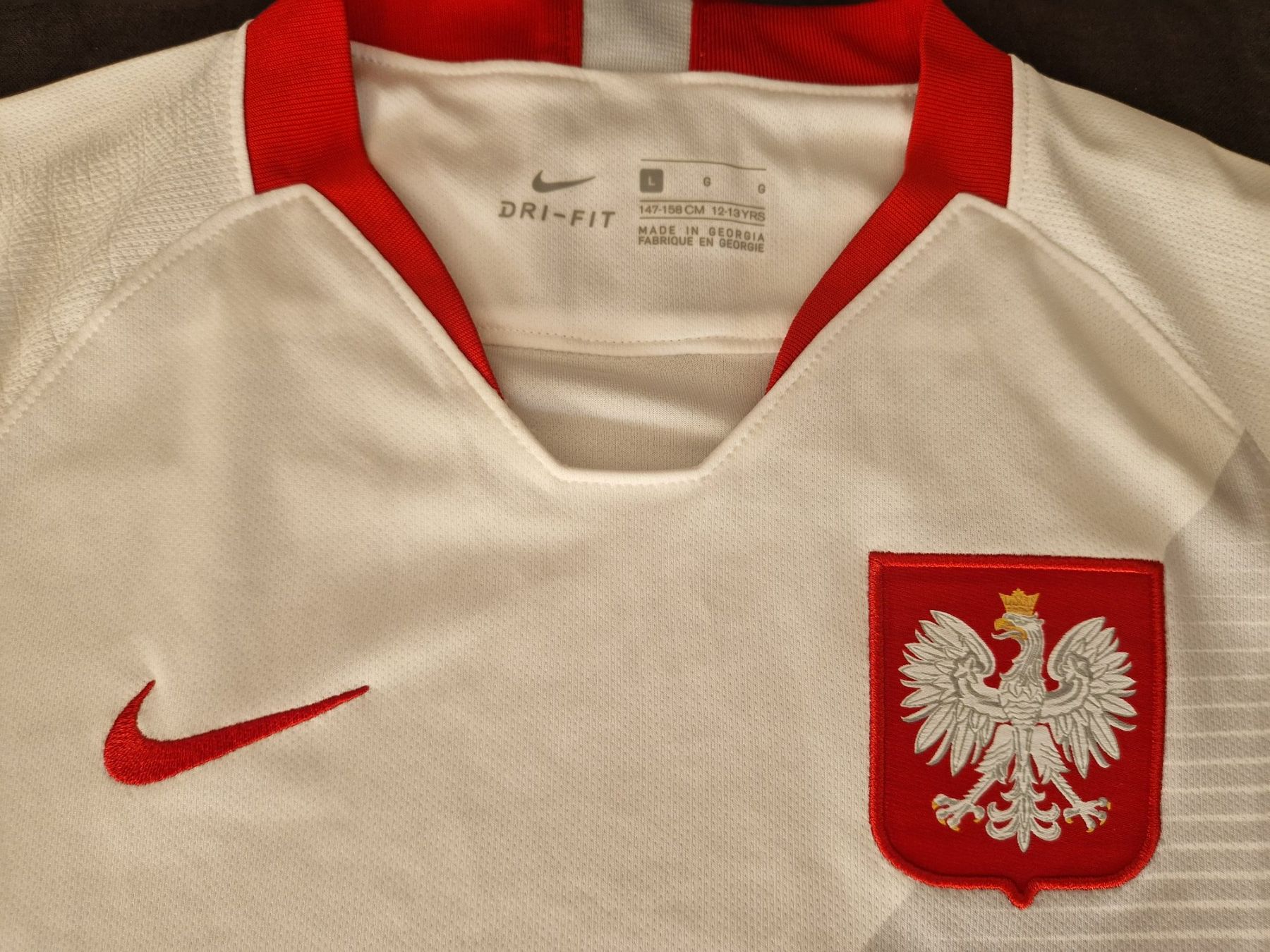 Nike Canottiere & Pantaloni: Pologne maillot original - Taille 147-158 cm – Nuovo (secondo la descrizione) da Villars-sur-Glâne venduto da Mark_988 1