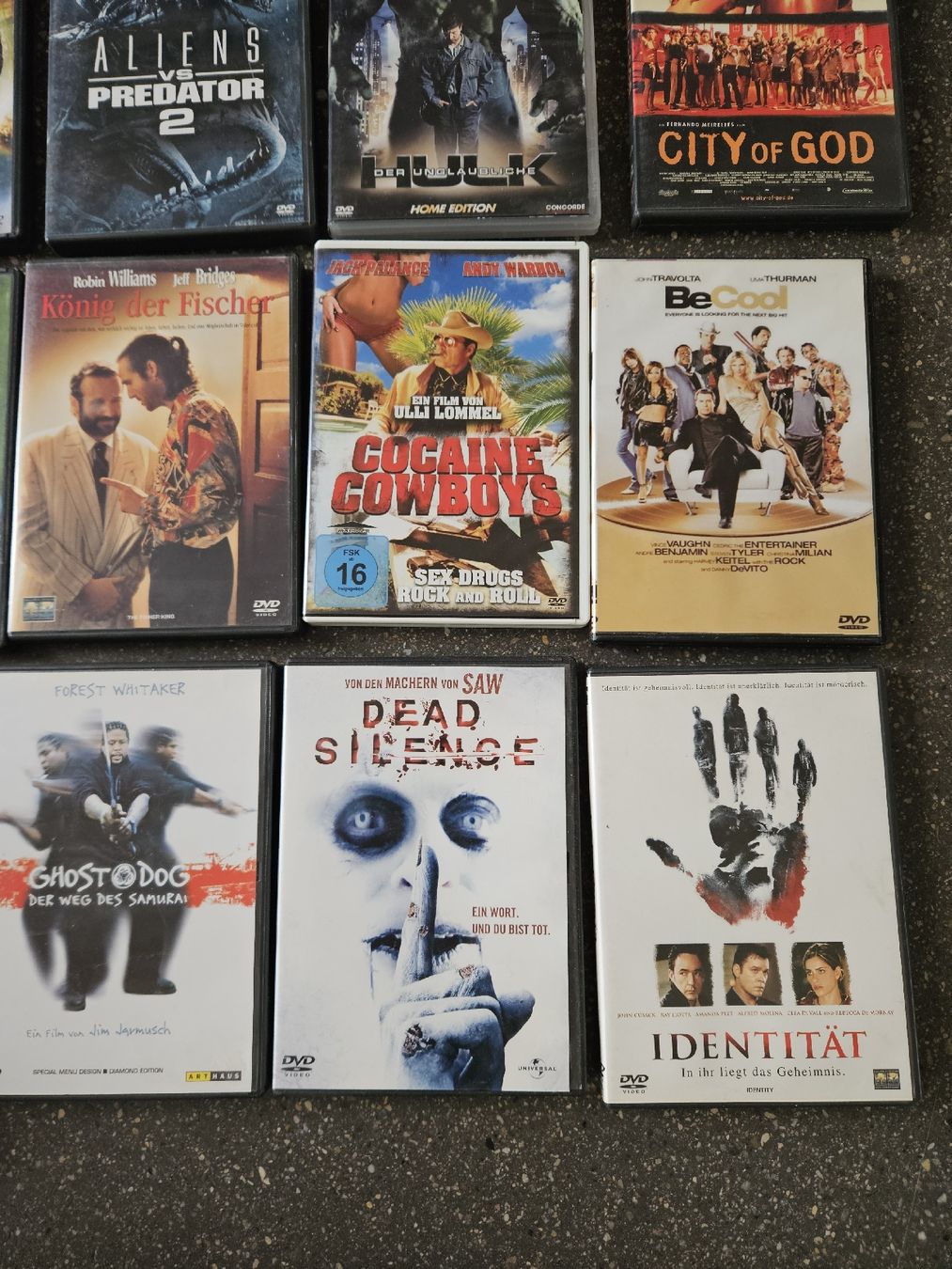 Tutti i DVDs: Diverse DVD-Filme Action Thriller Sammlung – Usato da Anwil venduto da tamoos 4