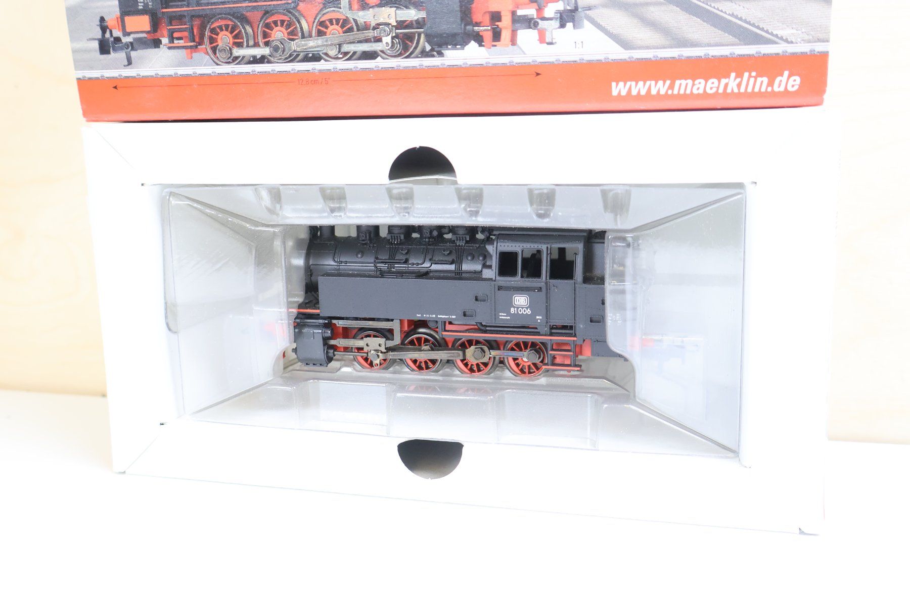 Märklin Modellini di ferrovie: Märklin Digital Dampflok BR 81 - MFX 36321 – Difettoso da Winterthur venduto da Monstera 5