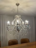 Kronleuchter, 9-flammig, silber, Beleuchtung, Licht