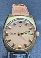 Vintage Enicar Dolphin Automatic Vergoldet mit Datum,Rarität