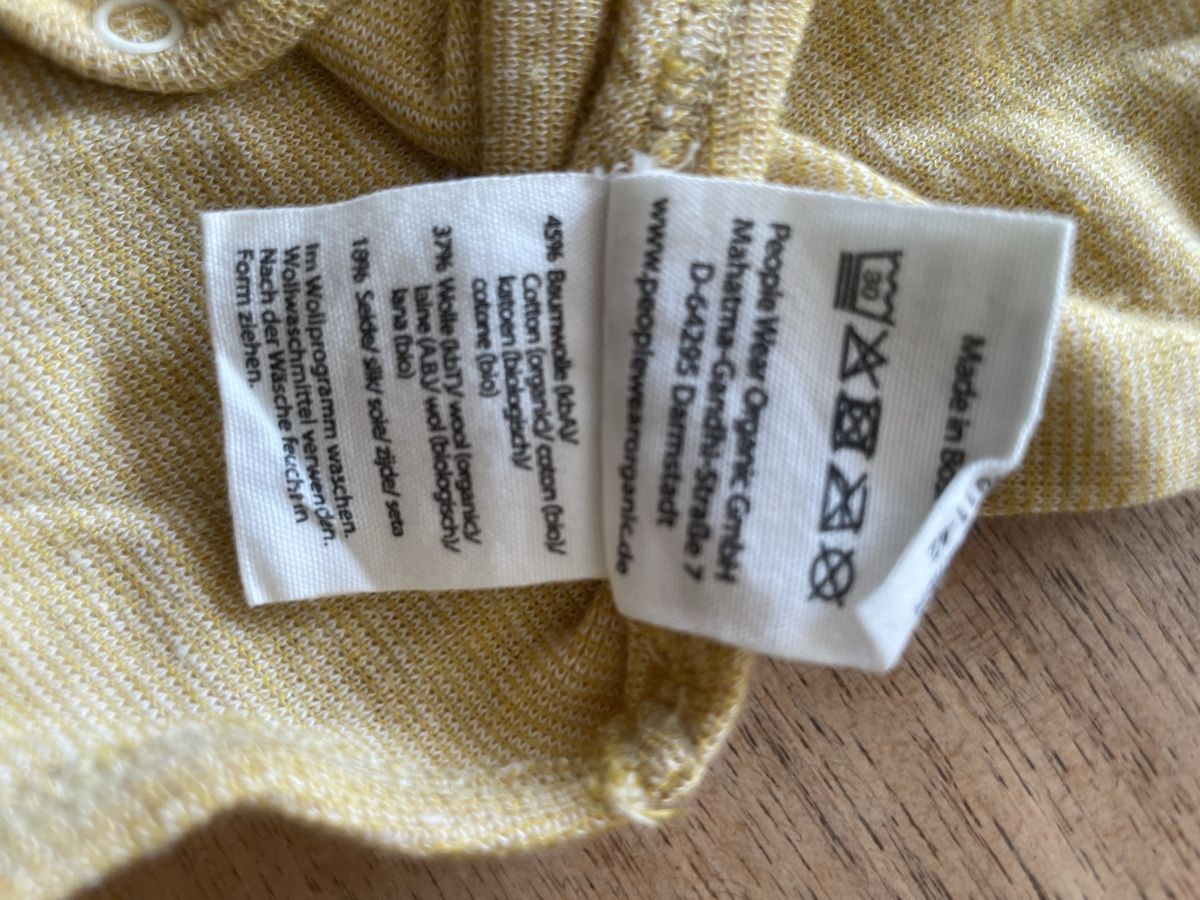 Biancheria intima: Baumwolle/Wolle/Seide Body 50/56 – Usato da Basel venduto da Sianna15 2