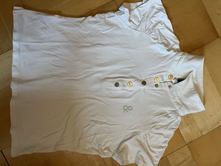 Polo D&G ITTIERRE weiss Grösse M guter Zustand