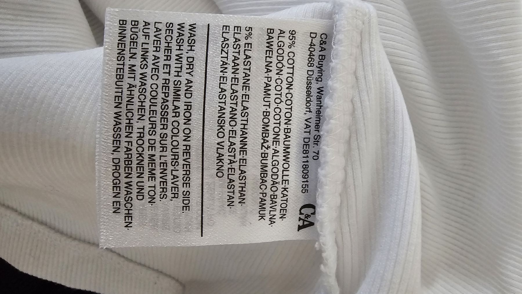 C&A Camicette: 2 x C&A Bluse, Grösse L, Weiss+ Schwarz – Usato da Steinmaur venduto da Kiki_m240 5