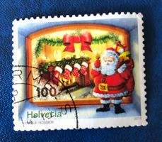 Nr.1527 Weihnachtsmann GESTEMPELT 2014  ﻿  