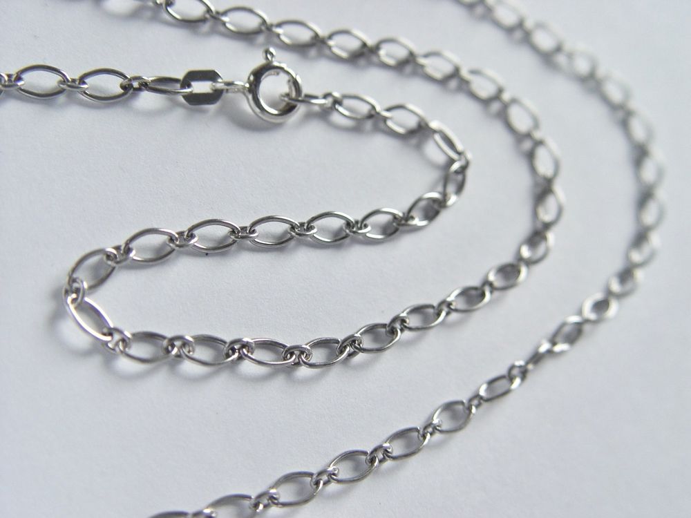 Figarokette Set 925 Silber Rhodiniert 3,40mm