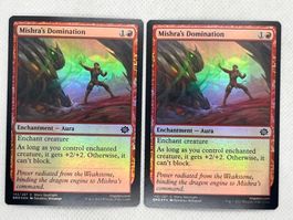 2x Mishra’s Dominierung, Foil