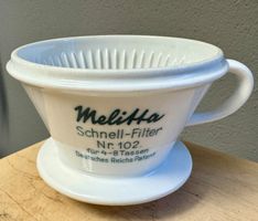 Melitta Porzellan Kaffeefilter 102 mit 8-Loch