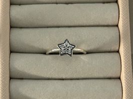 Original Pandora Ring mit Pavé Stern