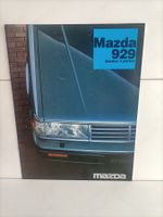 Brochure Catalogue Mazda 929 1986 berline 4 portes (France)