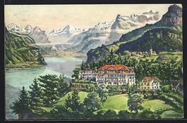 Seelisberg, Hotel Pension Bellevue, 1932
